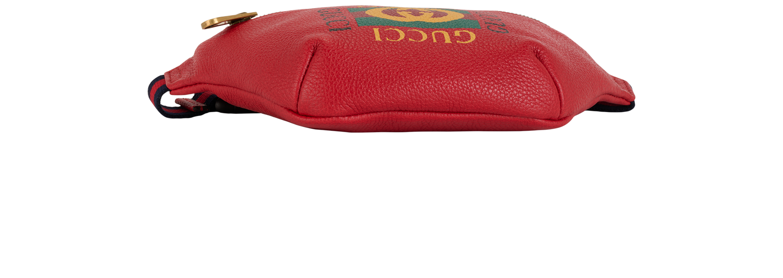 Belt Bag, &pound;395, Handbags, Red, Leather, Top view